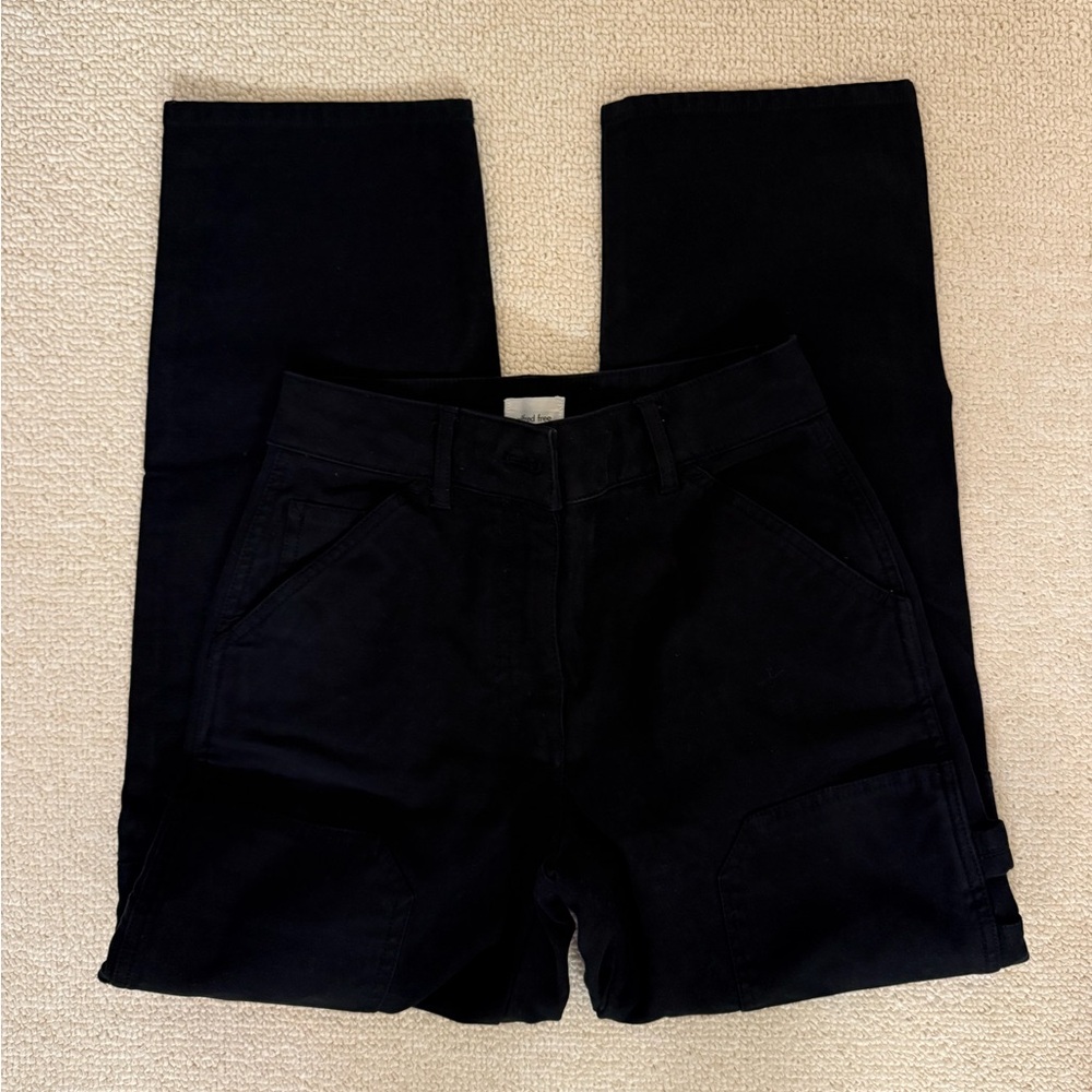 Wilfred Black High-Waisted Trousers